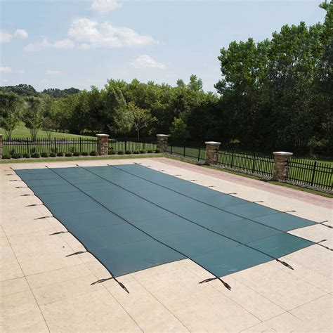 Rectangle pool cover - Pool Mate Premier Winter Cover30' x 50' In-Ground Pool Size - Slate Blue. $419.99 $269.98. 12 x 12 Scrim Count. Density 3.26 Oz./yd2. Solid Material. Cover Size 35'x 55'. 18 Year Warranty. Shop our 30' x 50' Rectangular Pool Covers and get the best prices on the top brands on swimming pool covers and winter pool supplies. 